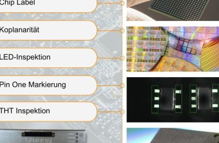 Effiziente Inspektion von Halbleitern und Elektronikteilen mit (Foto: EVT Eye Vision Technology GmbH)